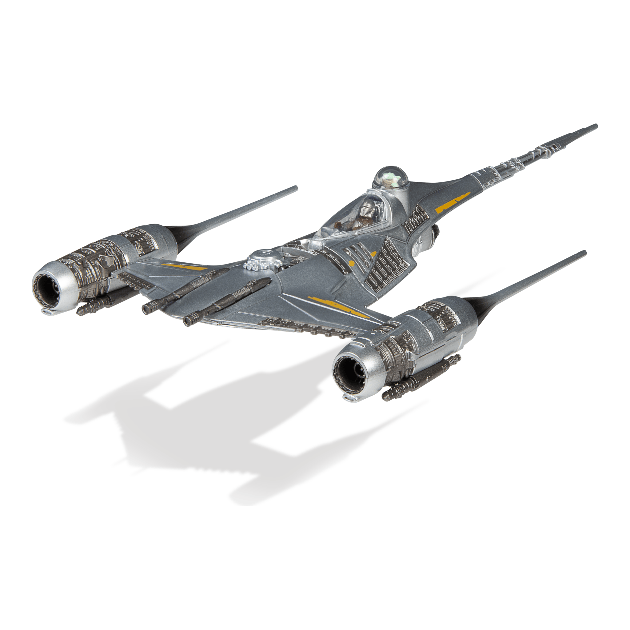 Star Wars Micro Galaxy Squadron The Mandalorian's N-1 Starfighter vs Pirate Snub Fighter Battle Pack