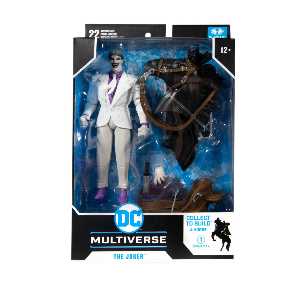 McFarlane Toys DC Multiverse The Joker The Dark Knight Returns Build-A-Horse 7-Inch Action Figure
