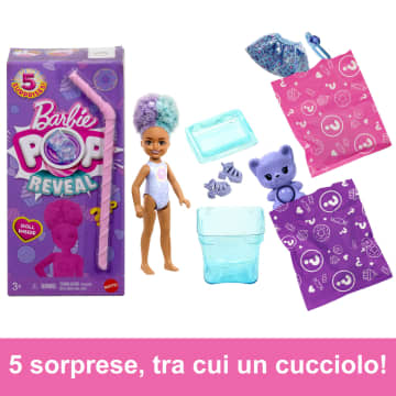 Barbie Chelsea Pop Reveal Treat Series Surprise Doll
