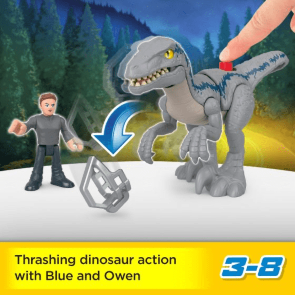 Jurassic World Dominion: Fisher Price Breakout Blue 0194735102969