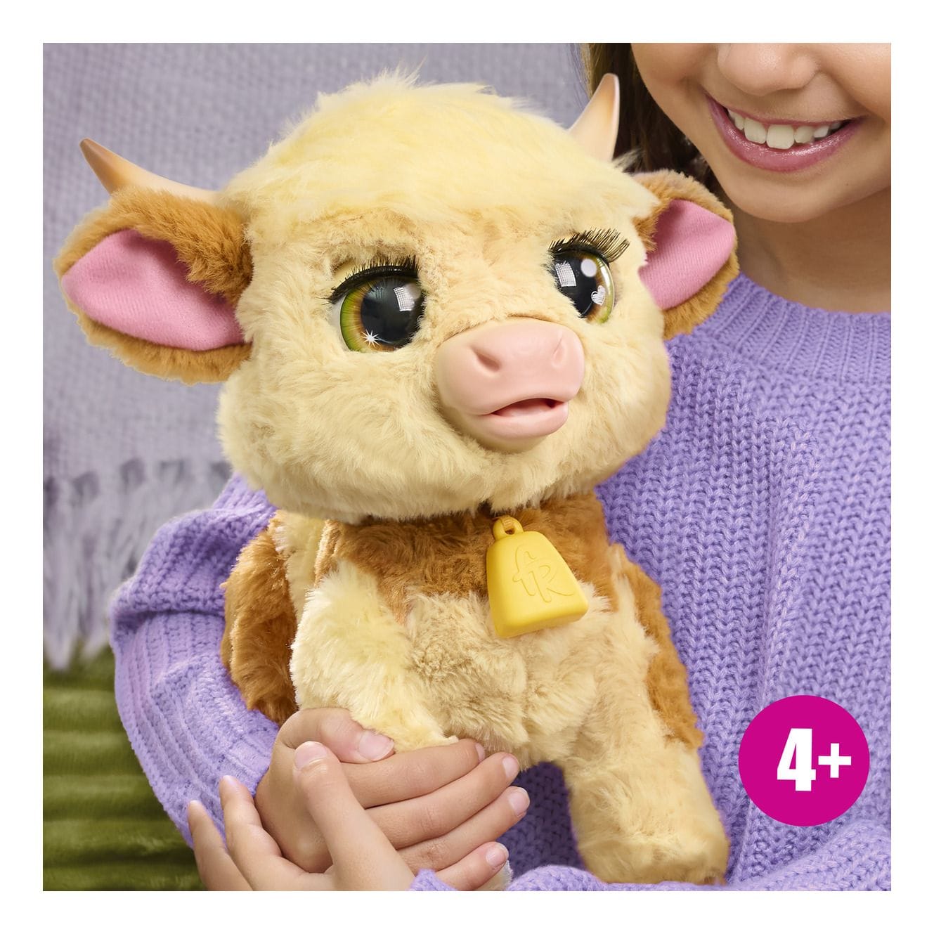 FurReal Maggie The Feed & Follow Cow 886144281587