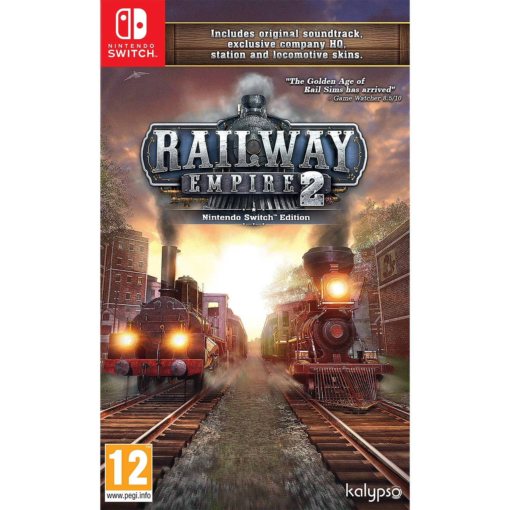 Railway Empire 2 Deluxe Edt - Nintendo Switch Game 4260458363331