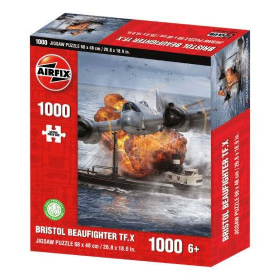 Kidicraft - Airfix - Bristol Beaufighter TF.X - 1000 Piece Jigsaw Puzzle 5060337331241
