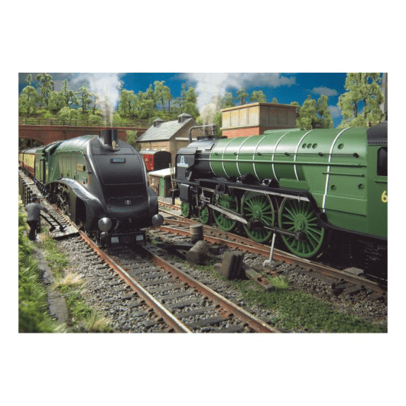 Kidicraft - Hornby - Waiting By The Water Tower - 1000 Piece Jigsaw Puzzle 5060337331388