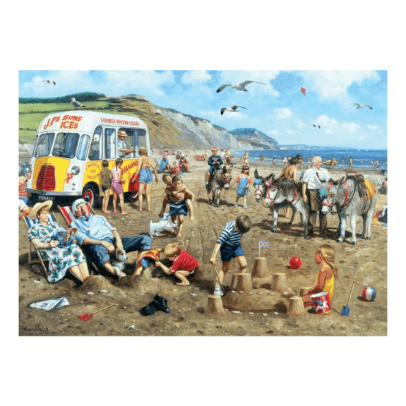 Kidicraft - Nostalgia Collection - Bucket & Spade - 1000 Piece Jigsaw Puzzle 5060337330787