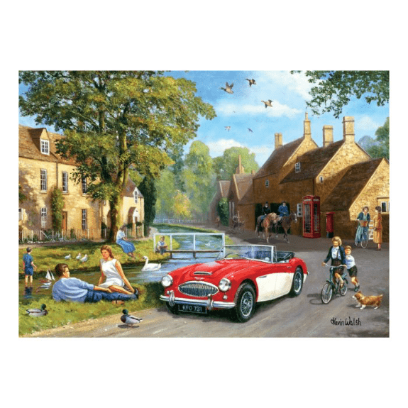Kidicraft - Nostalgia Collection - Cotswold Village - 1000 Piece Jigsaw Puzzle 5060337331111