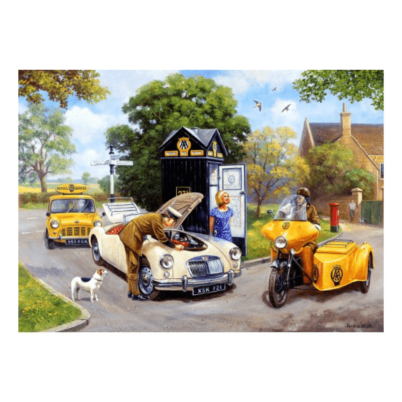 Kidicraft - Nostalgia Collection - To the Rescue - 1000 Piece Jigsaw Puzzle 5060337331128