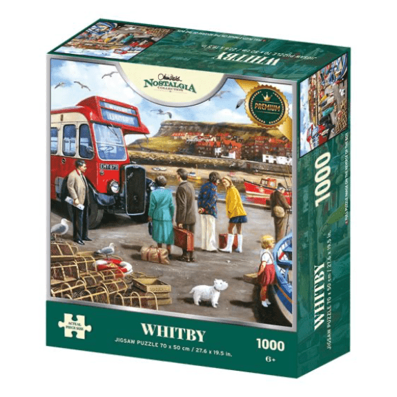 Kidicraft - Nostalgia Collection - Whitby - 1000 Piece Jigsaw Puzzle 5060337331043