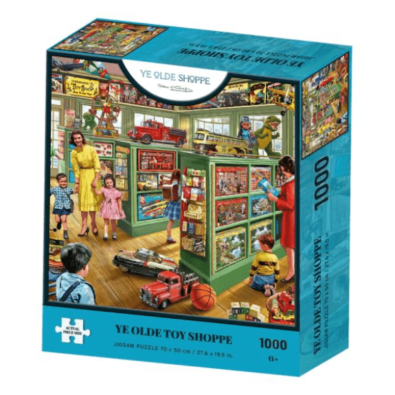 Kidicraft - Ye Olde Shoppe Collection - Toy Shoppe - 1000 Piece Jigsaw Puzzle 5060337330978