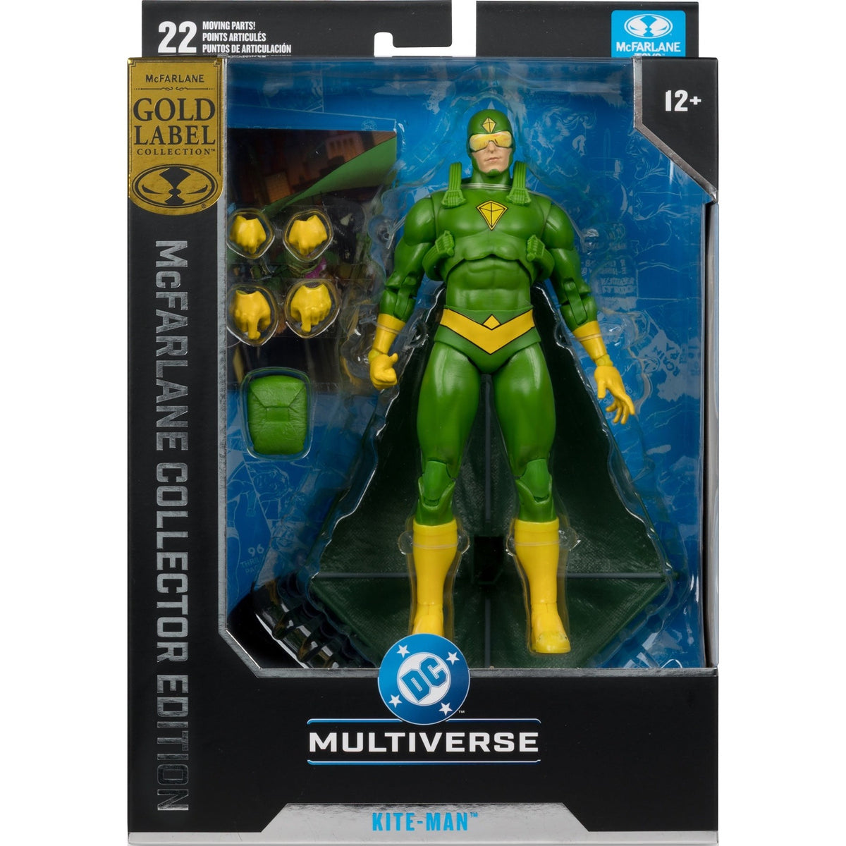 McFarlane Toys DC Multiverse Collector Edition #43 Kite-Man Gold Label 18cm Action Figure (Chance of Chase)