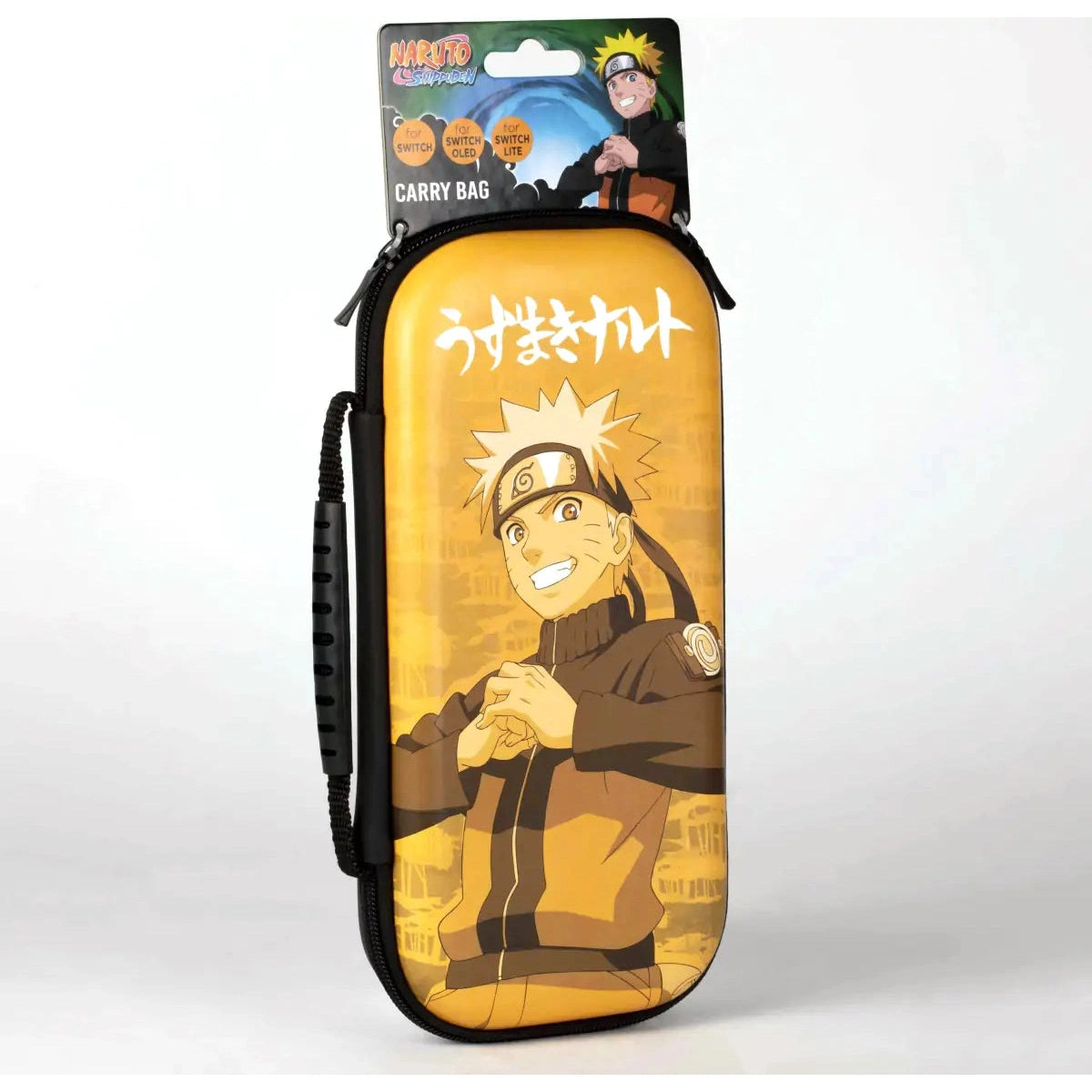 Konix Naruto Yellow Carry Case for Nintendo Switch