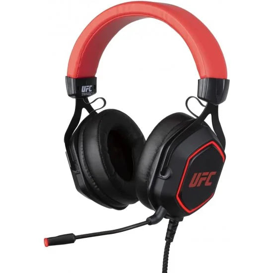 Konix UFC Pro 7.1 Wired Gaming Headset - Black/Red