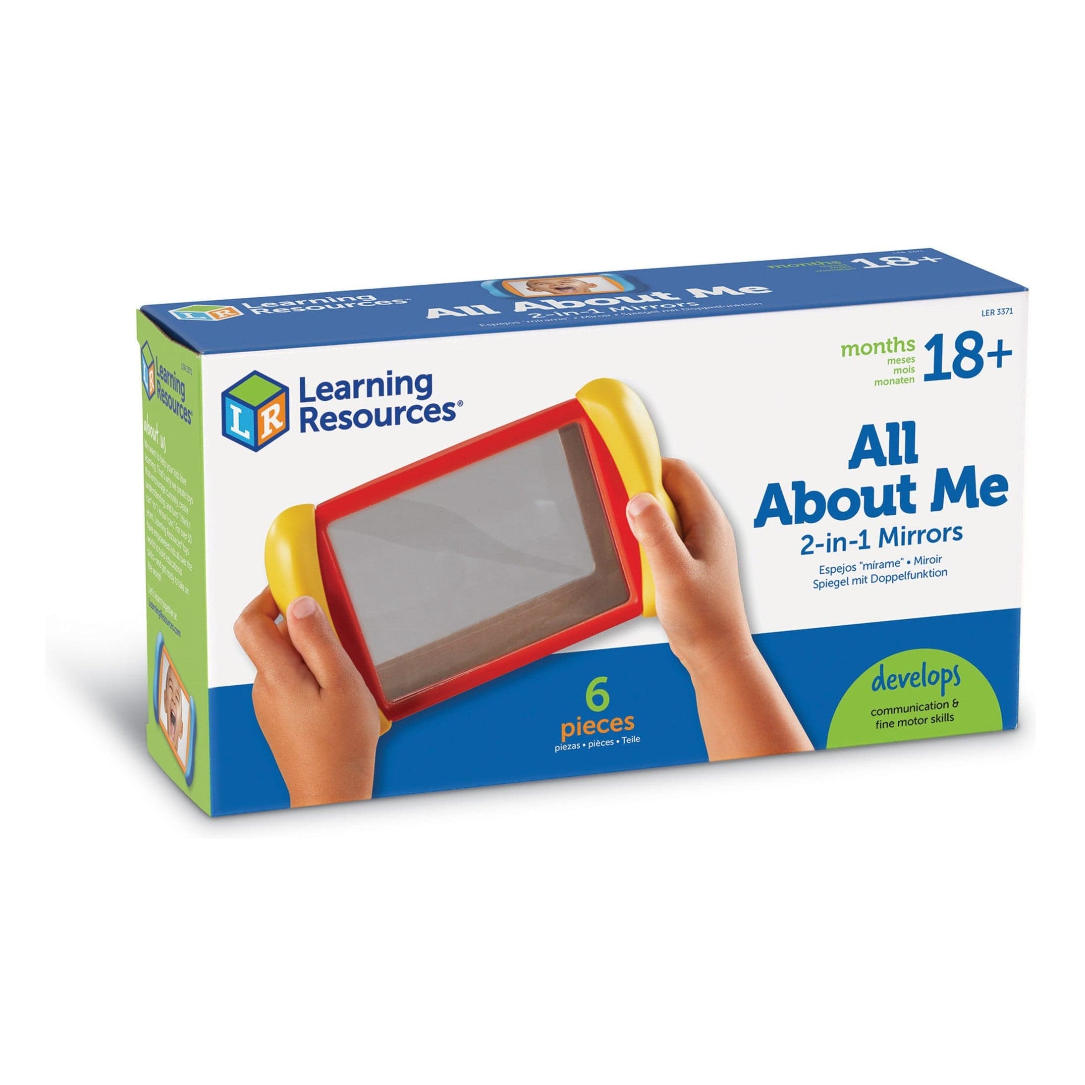 Learning Resources - All About Me 2-in-1 Mirrors Set 765023033717
