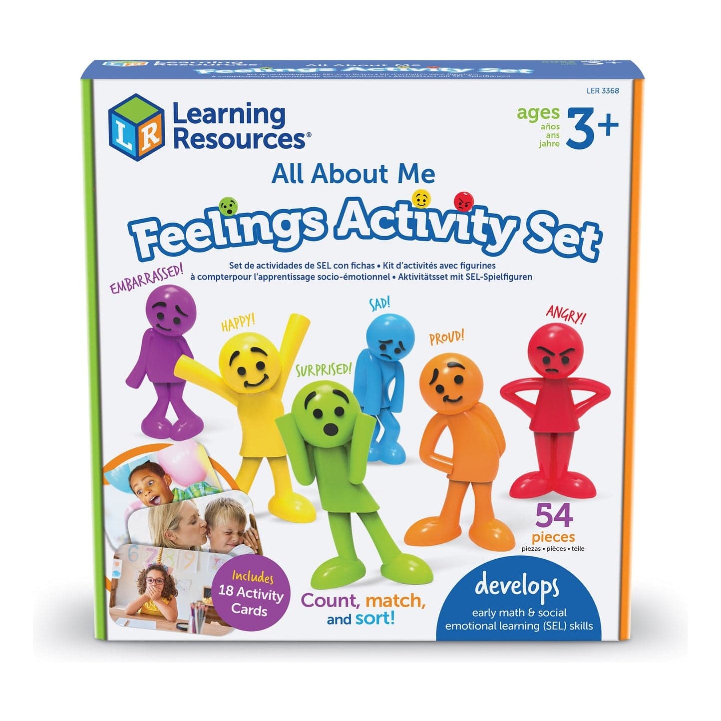Learning Resources - All About Me Feelings Activity Set 765023033687