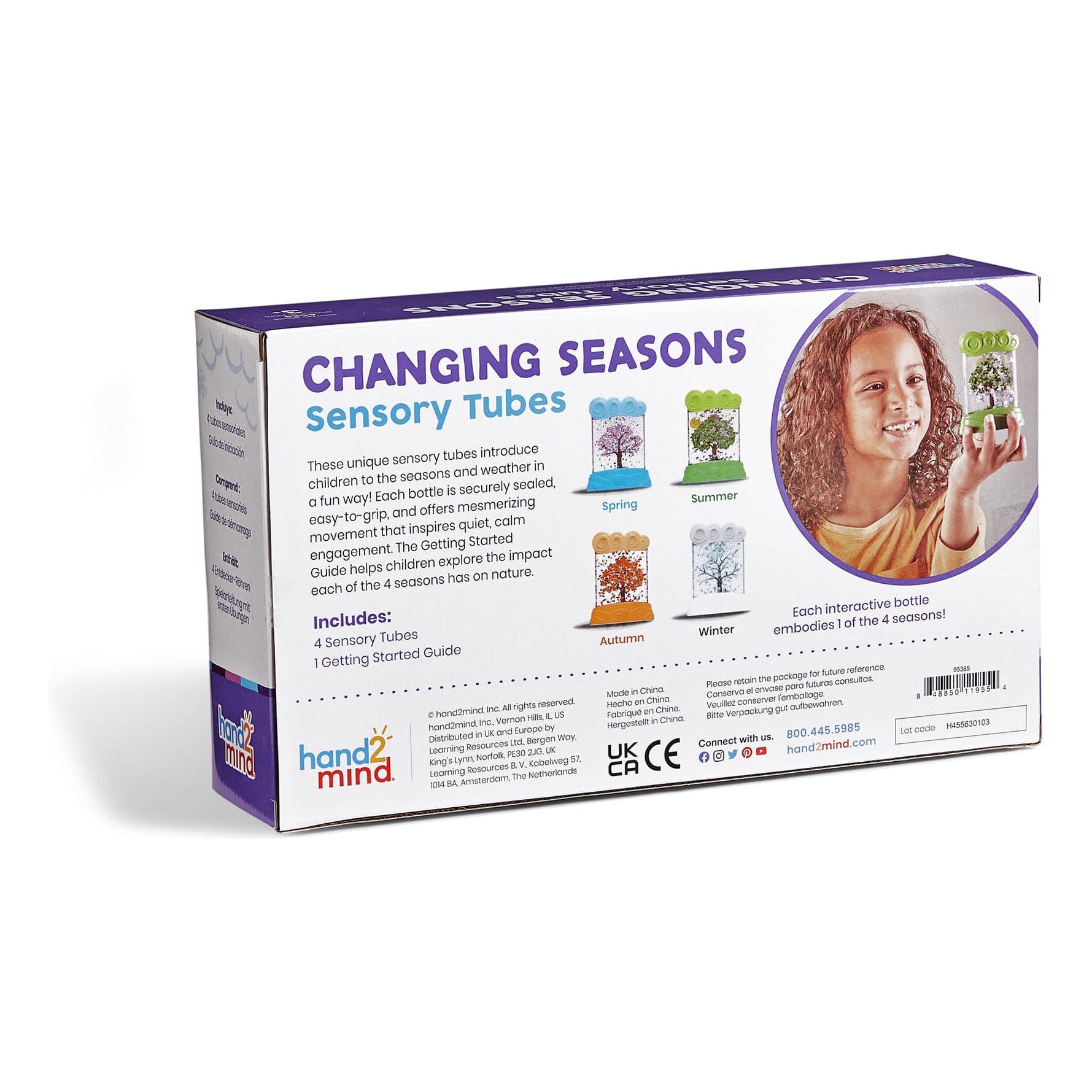 Learning Resources - Changing Seasons Sensory Tubes 848850119554