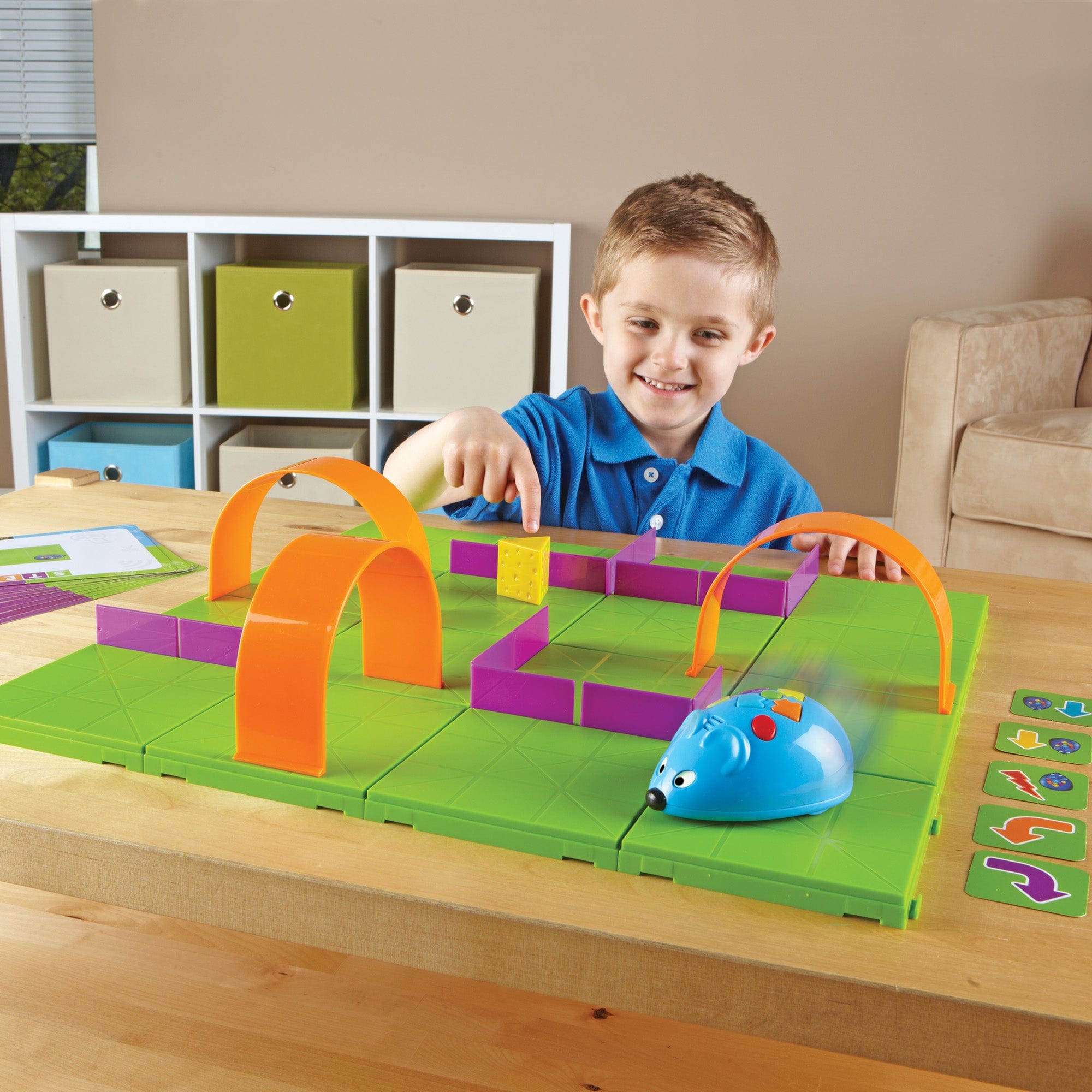 Learning Resources - Code & Go Mouse Activity Set - Rechargeable 765023028720