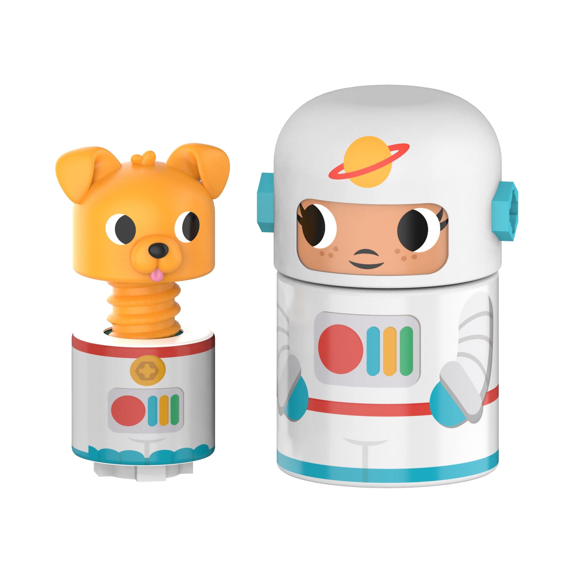 Learning Resources - Design & Drill Bolt Buddies Rocket Toy 086002041876