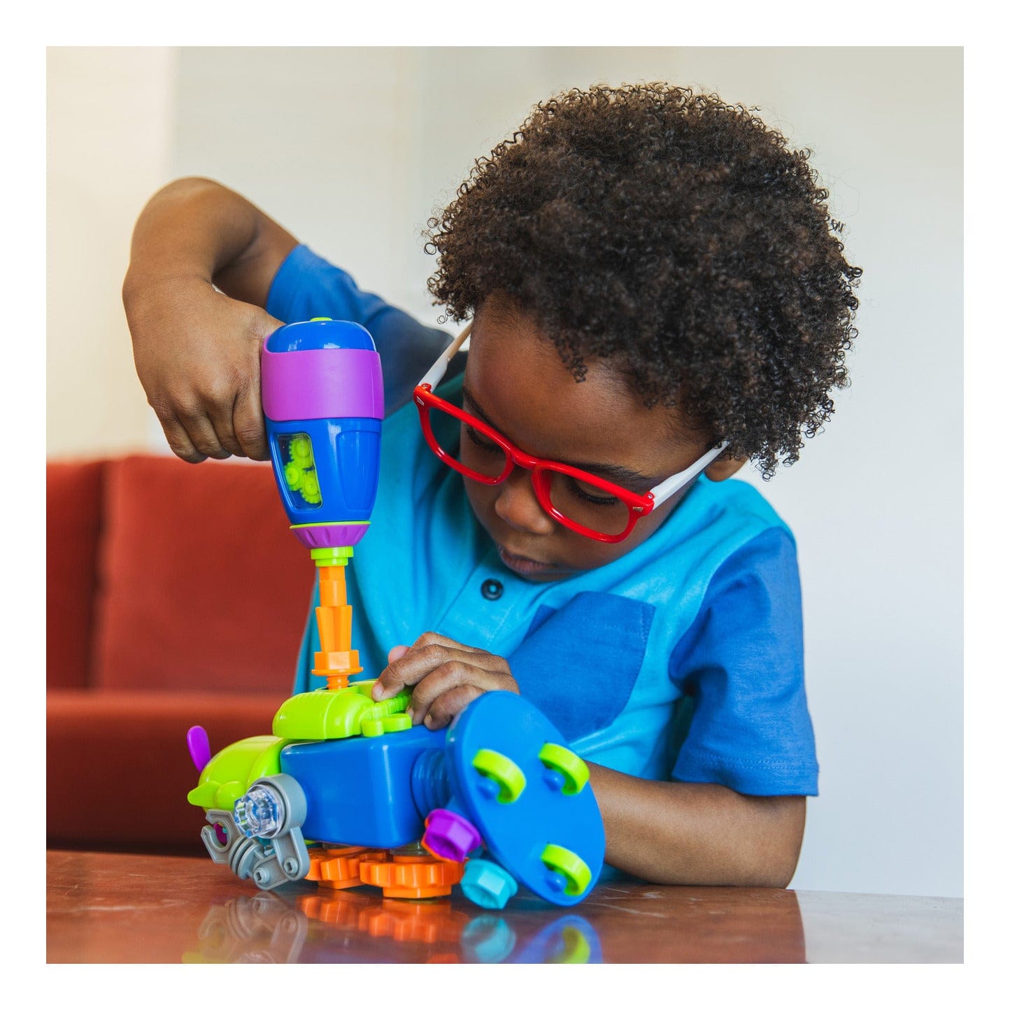 Learning Resources - Design & Drill Robot Workshop Set 086002041777