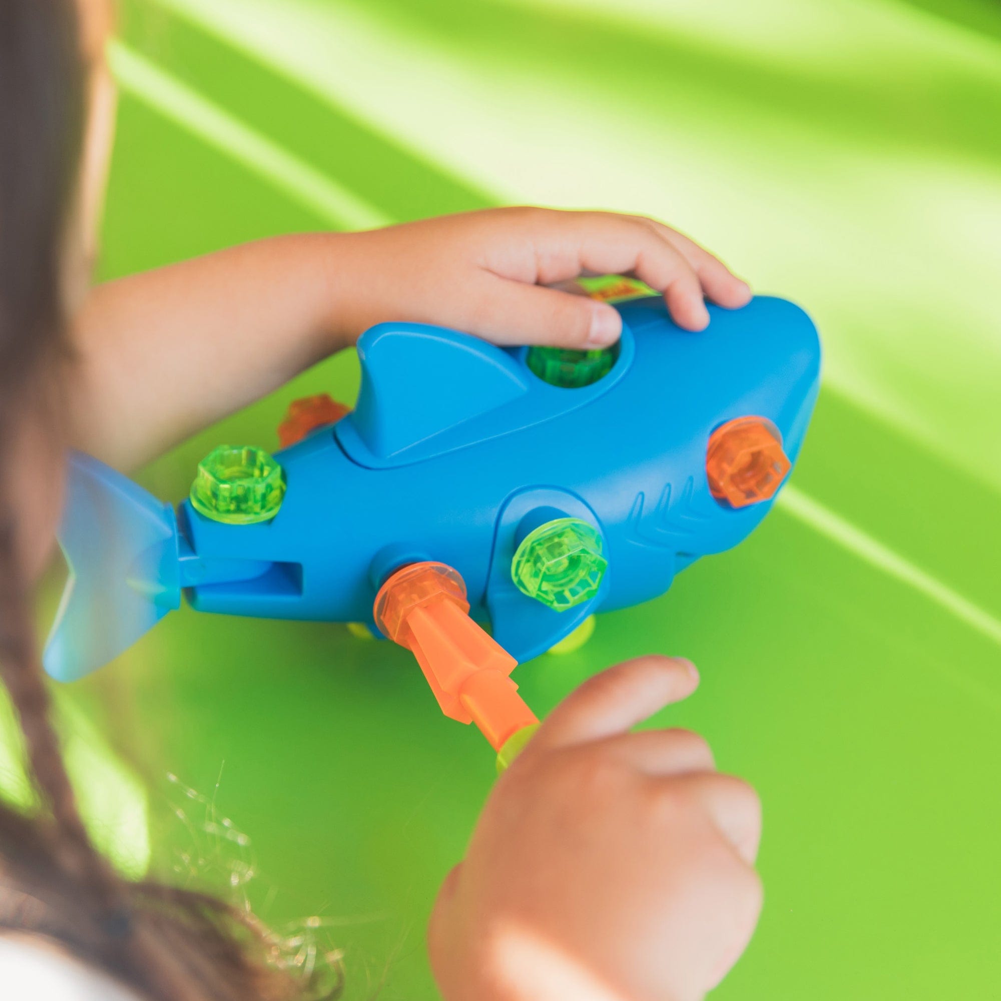 Learning Resources - Design & Drill Shark Toy for Kids 086002041784