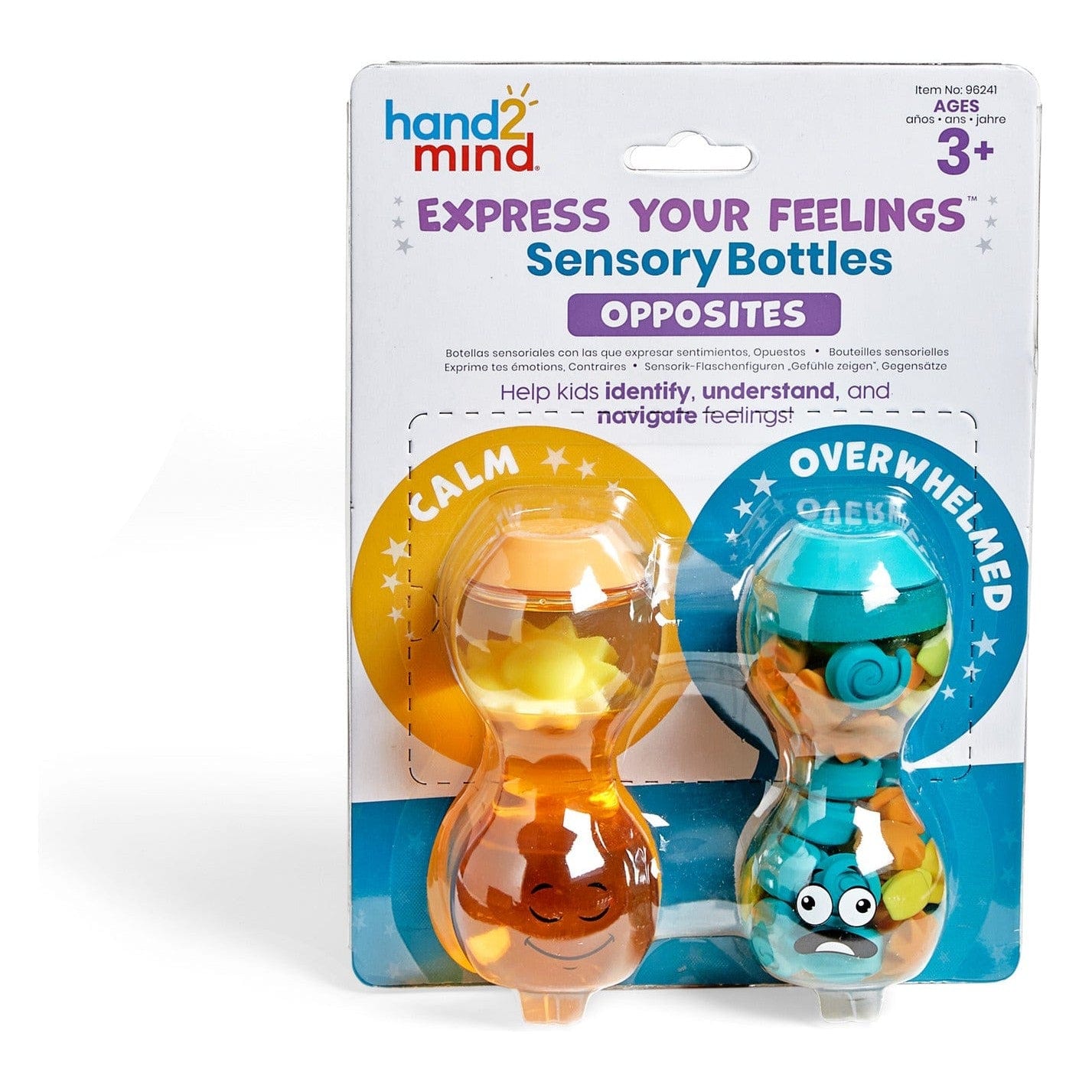Learning Resources - Express Your Feelings Sensory Bottles Opposites 848850120710