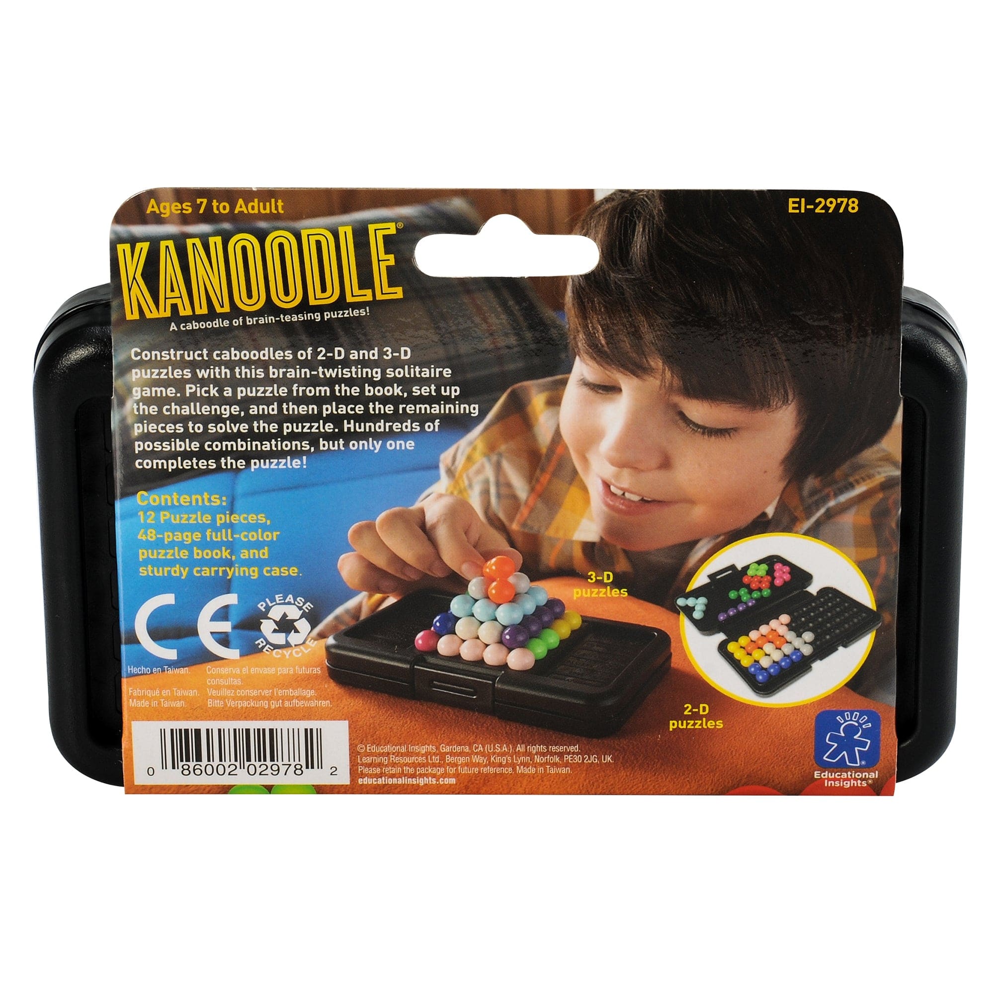 Learning Resources - Kanoodle Puzzle Game for All Ages 086002029782