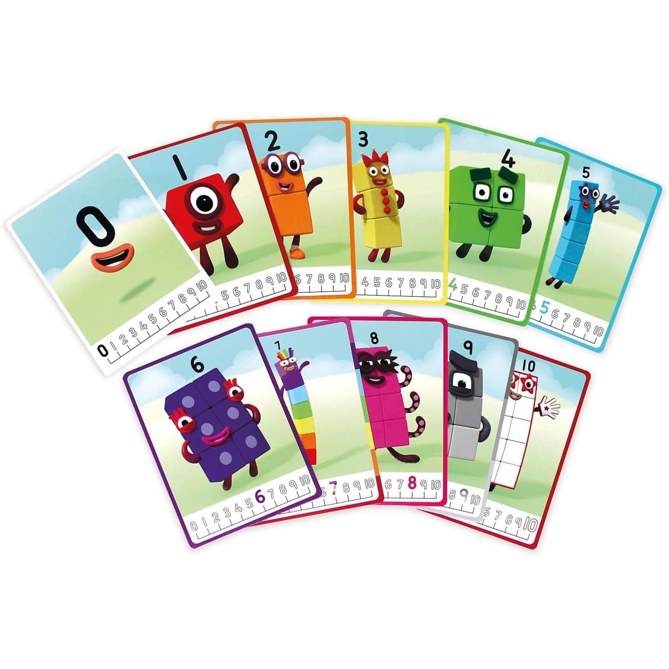 Learning Resources - Mathlink Cubes - Numberblocks 1-10 Activity Set 5055506408381