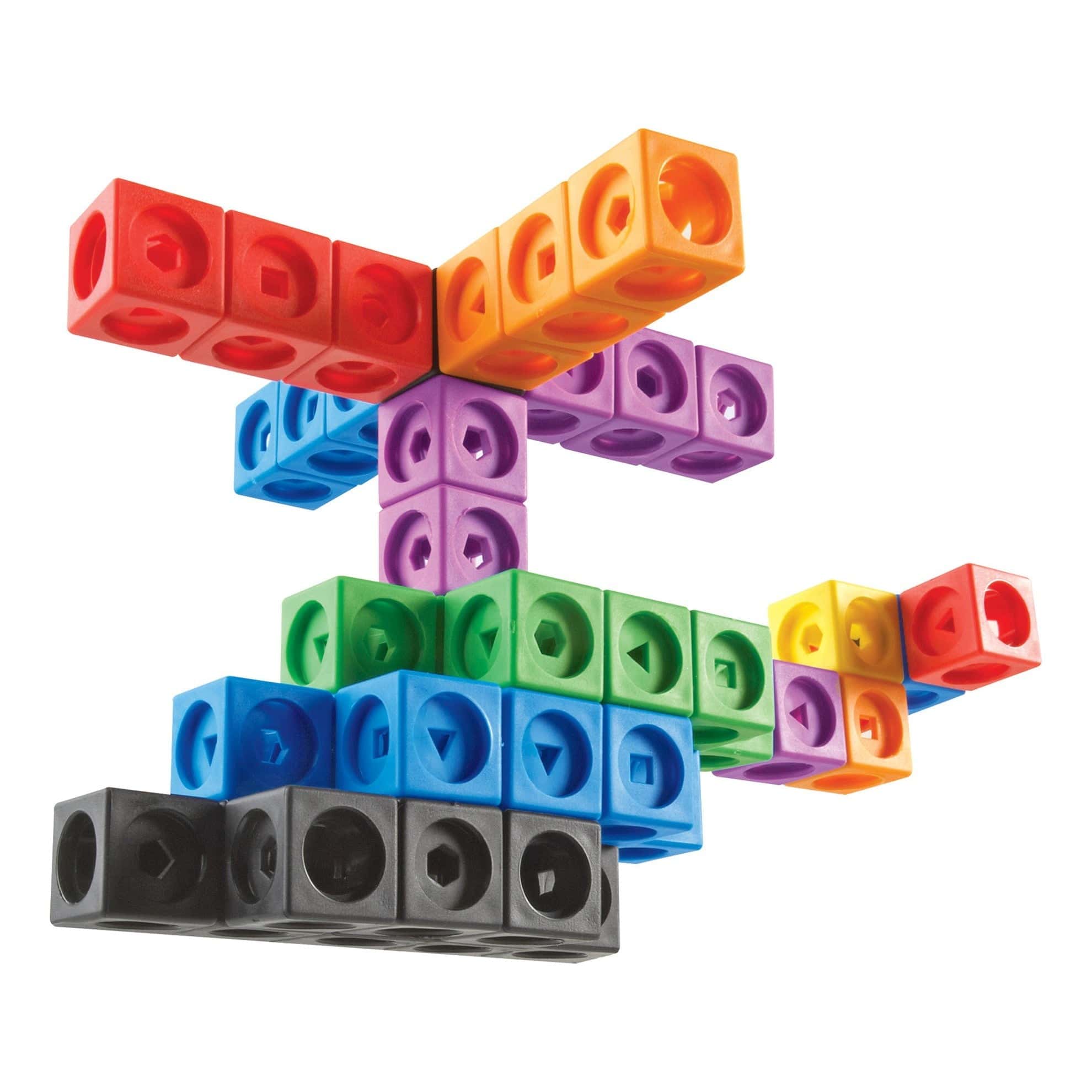 Learning Resources - MathLink Cubes Set of 100 for Learning 765023042856