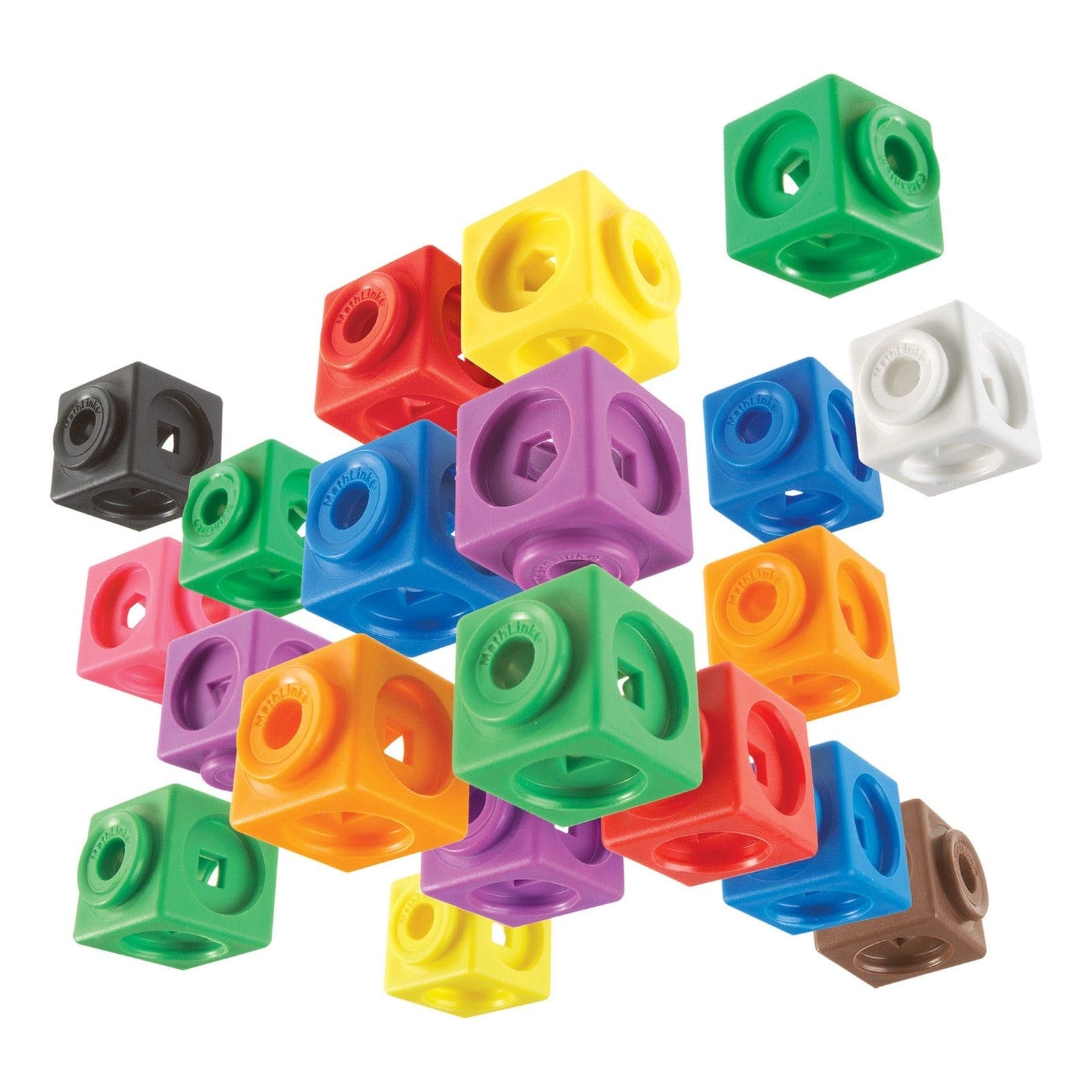 Learning Resources - MathLink Cubes Set of 100 for Learning 765023042856