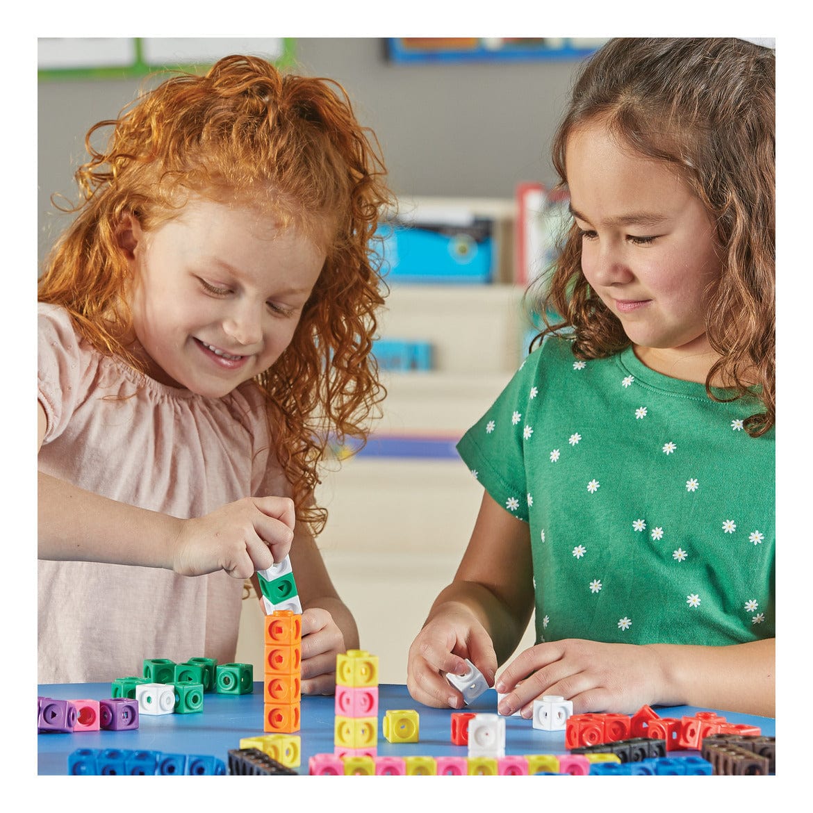 Learning Resources - MathLink Cubes Set of 100 for Learning 765023042856