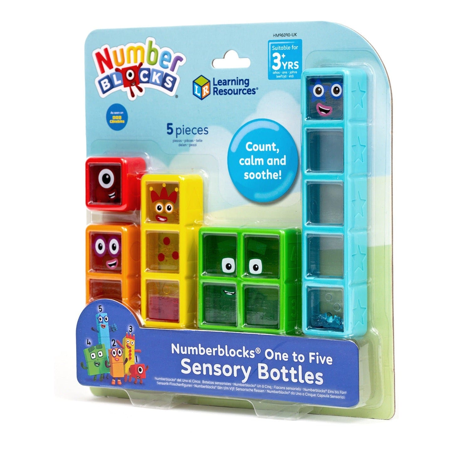 Learning Resources - Numberblocks 1-5 Sensory Tubes Set