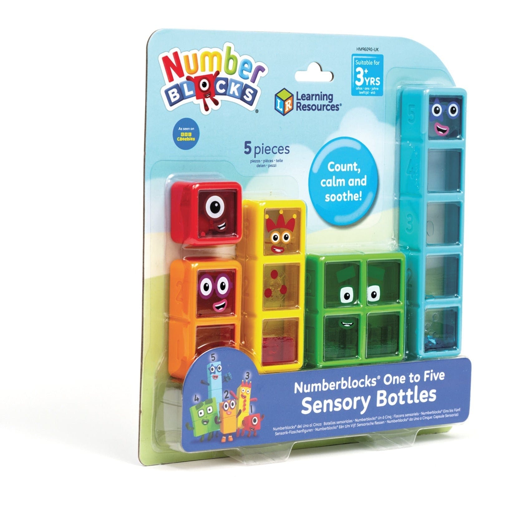 Learning Resources - Numberblocks 1-5 Sensory Tubes Set