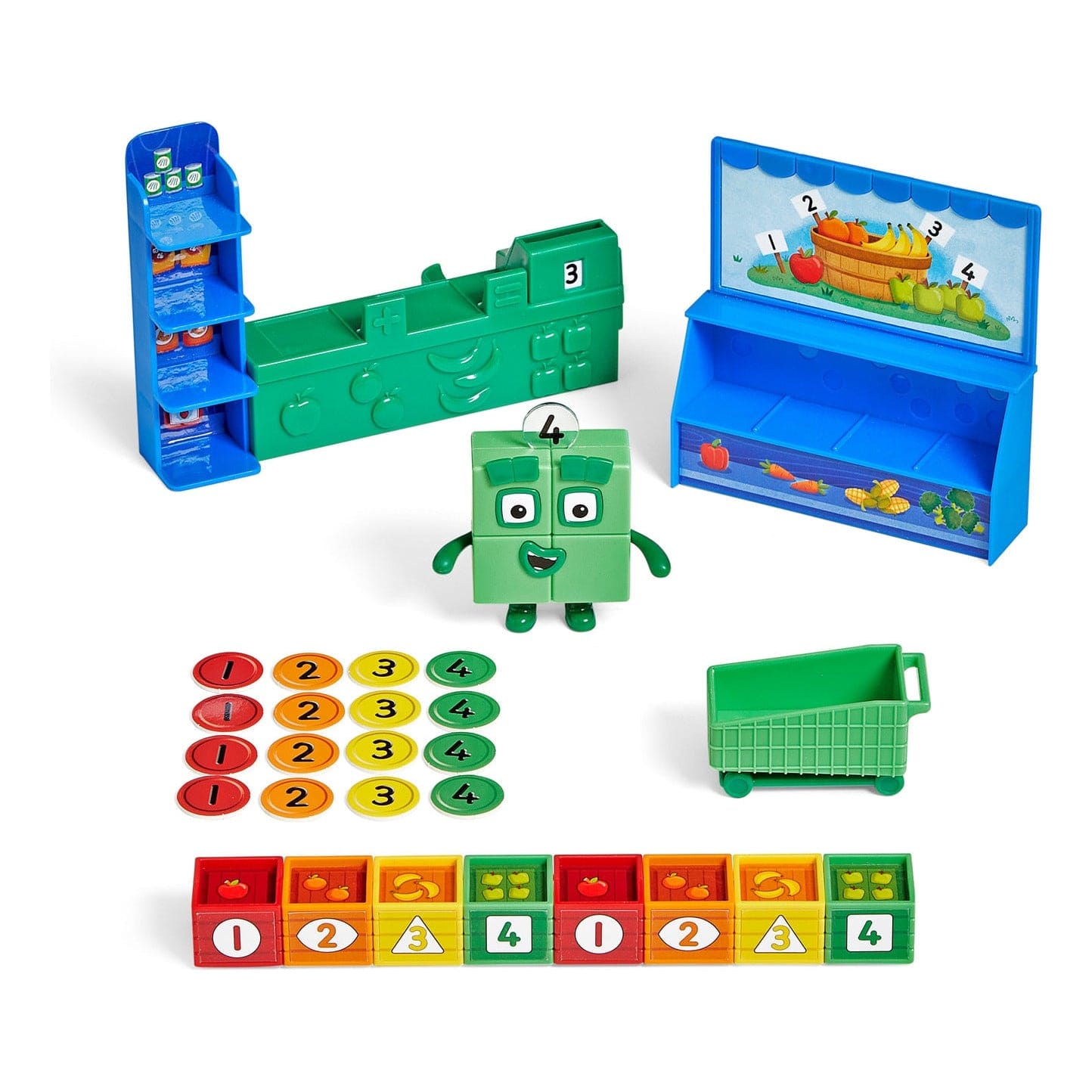 Learning Resources - Numberblocks Add It Up Mini Market 5055506414733