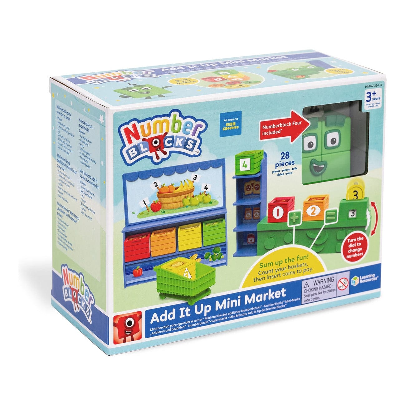Learning Resources - Numberblocks Add It Up Mini Market 5055506414733