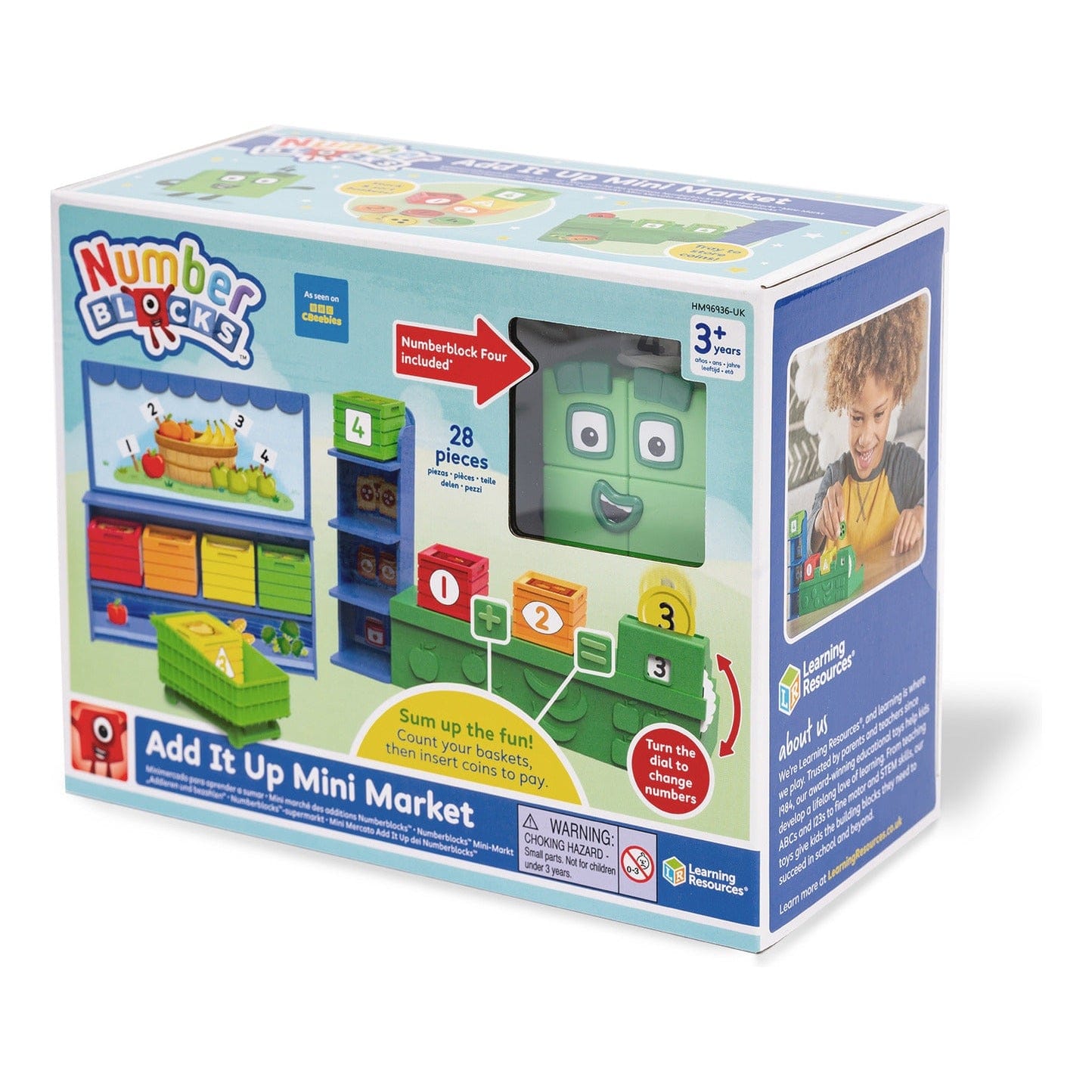 Learning Resources - Numberblocks Add It Up Mini Market 5055506414733