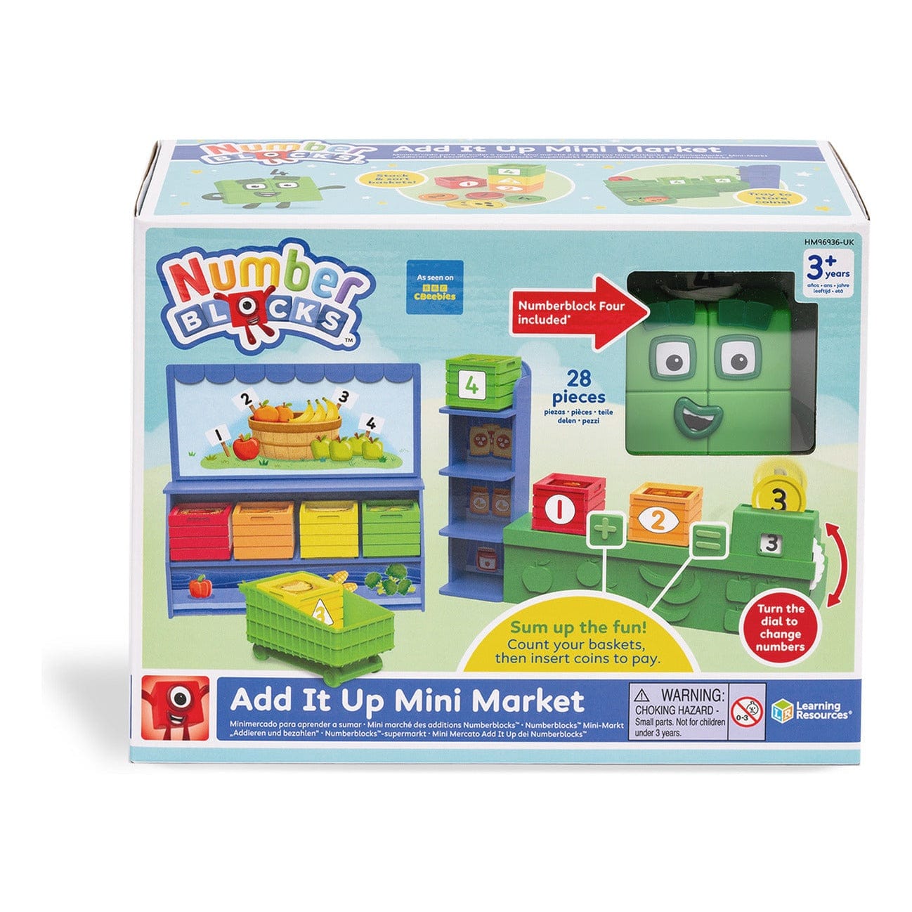 Learning Resources - Numberblocks Add It Up Mini Market 5055506414733