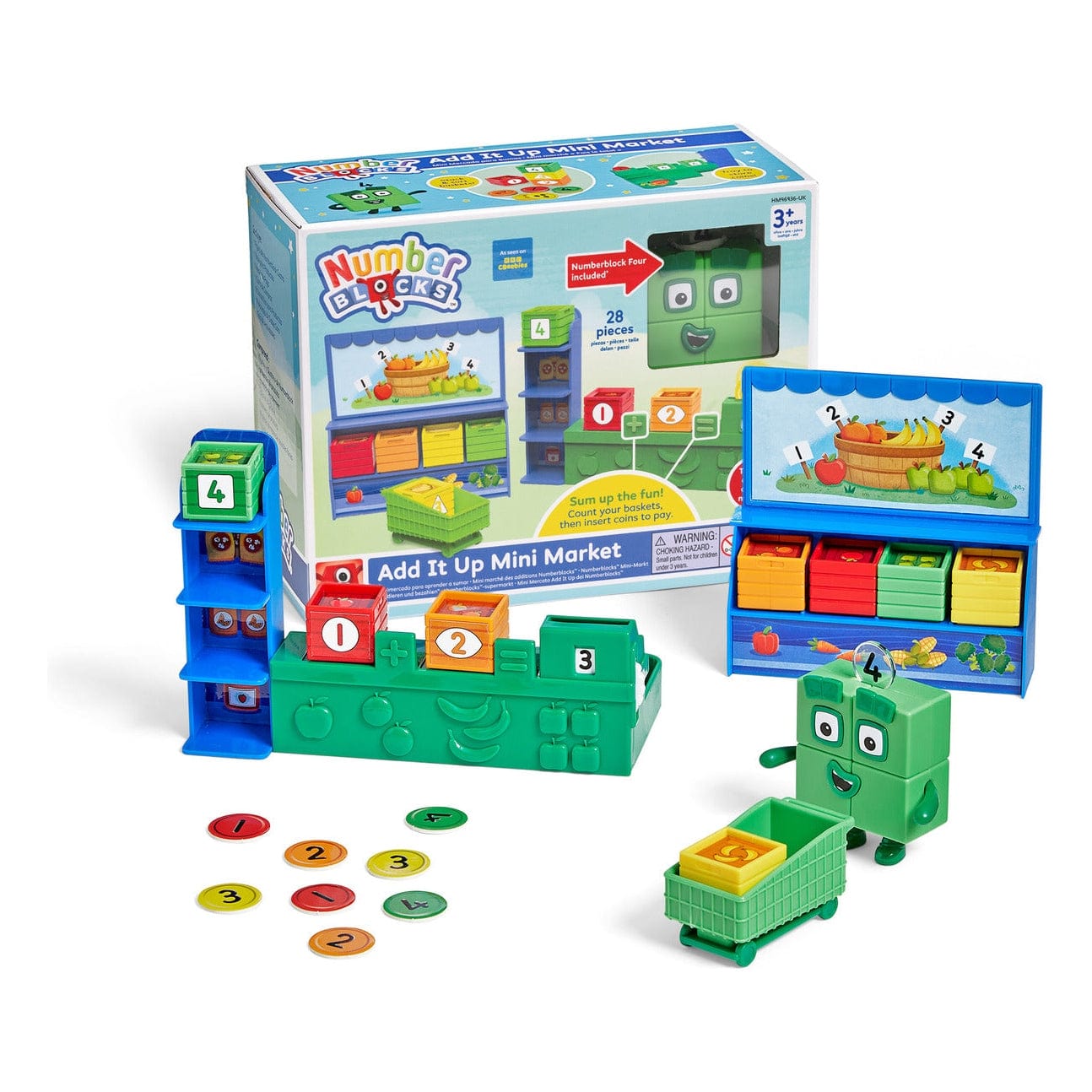 Learning Resources - Numberblocks Add It Up Mini Market 5055506414733