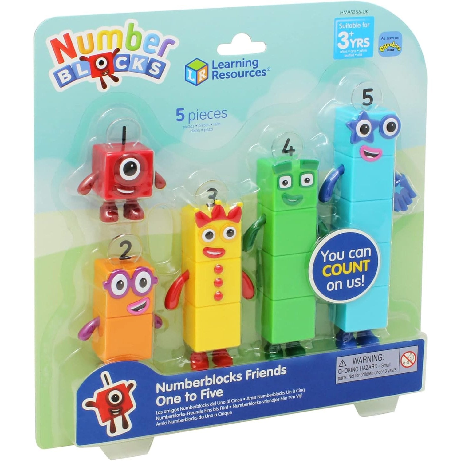 Learning Resources - Numberblocks Friends One to Five Set 5055506410452