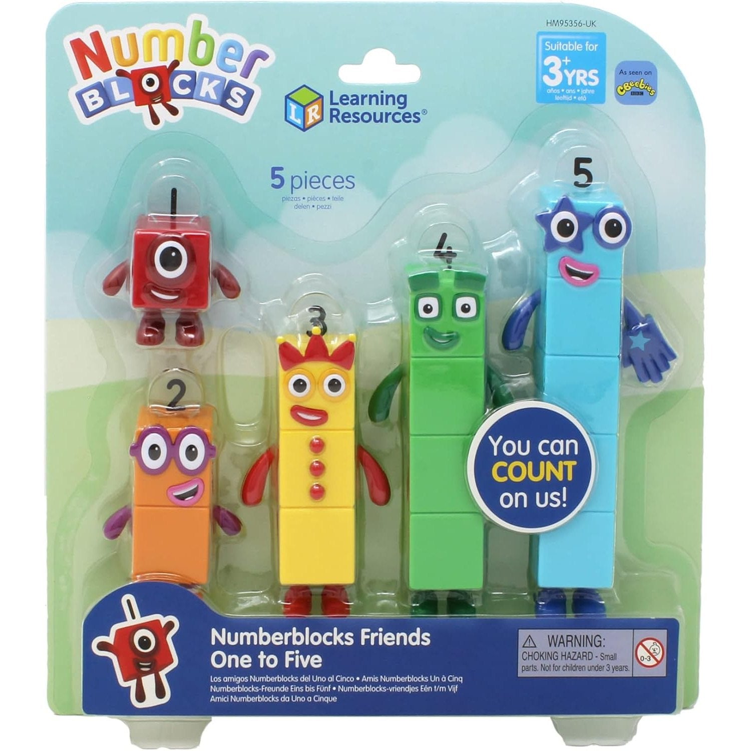 Learning Resources - Numberblocks Friends One to Five Set 5055506410452