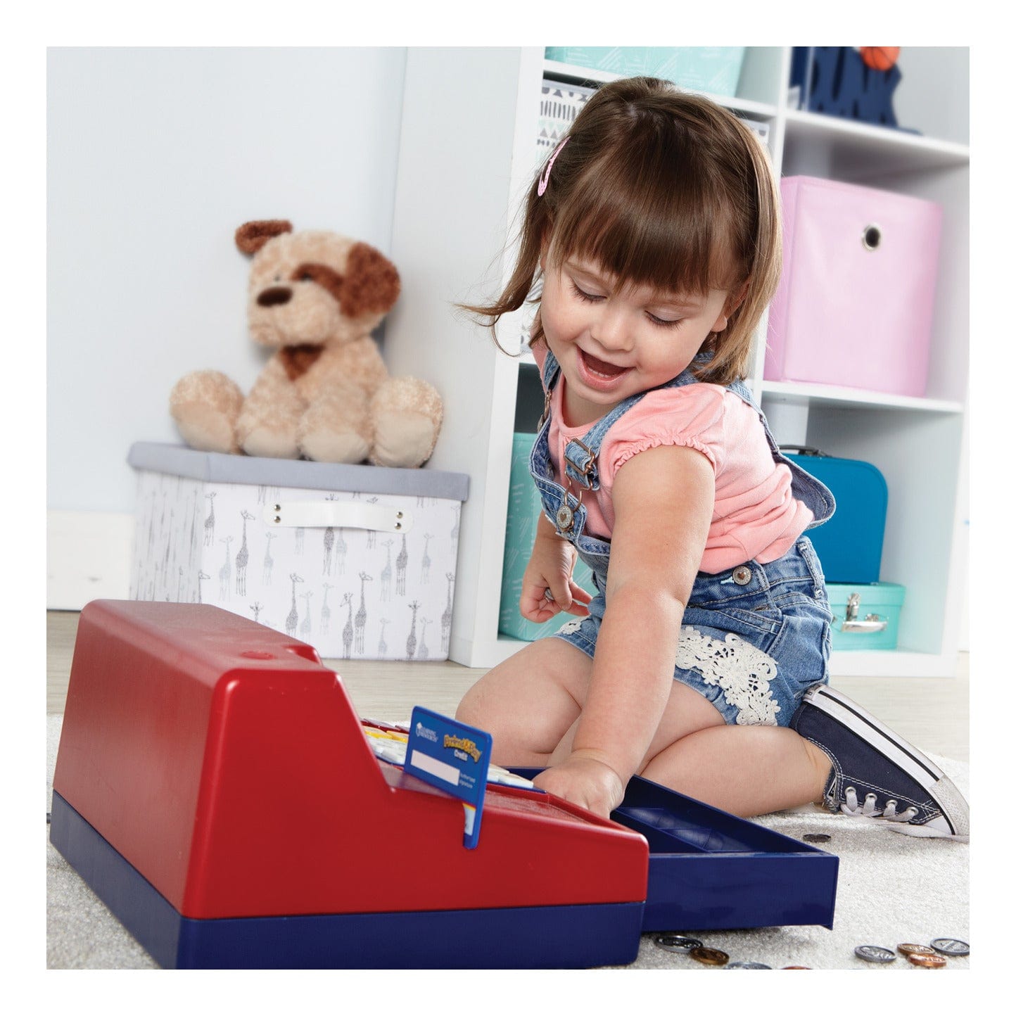 Learning Resources - Pretend & Play Calculator Cash Register (UK) 765023626292