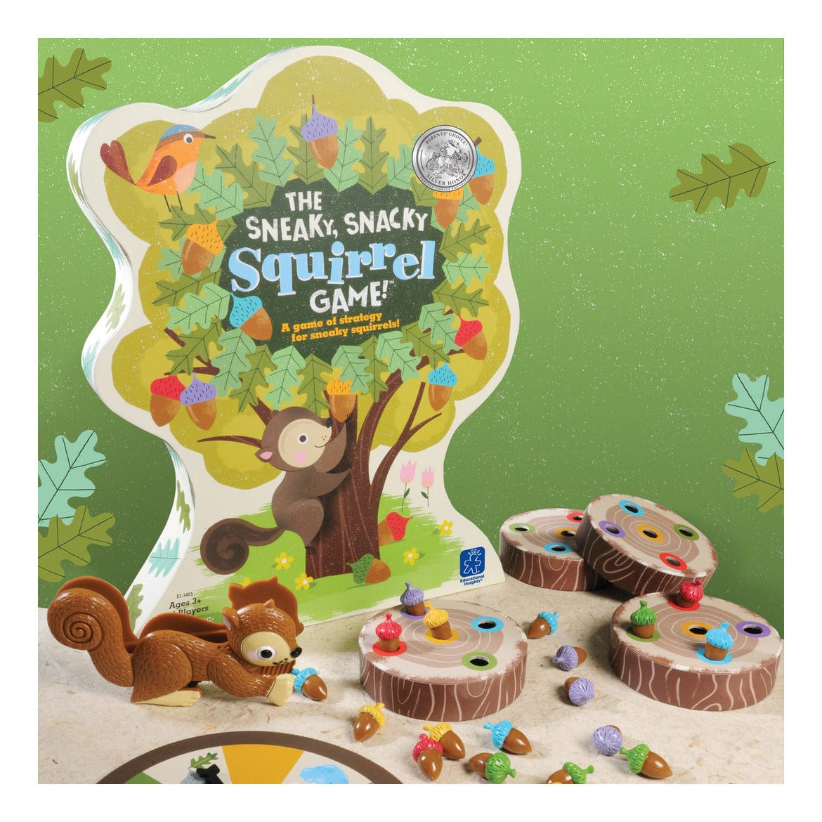 Learning Resources - The Sneaky Snacky Squirrel Game Fun 086002034052
