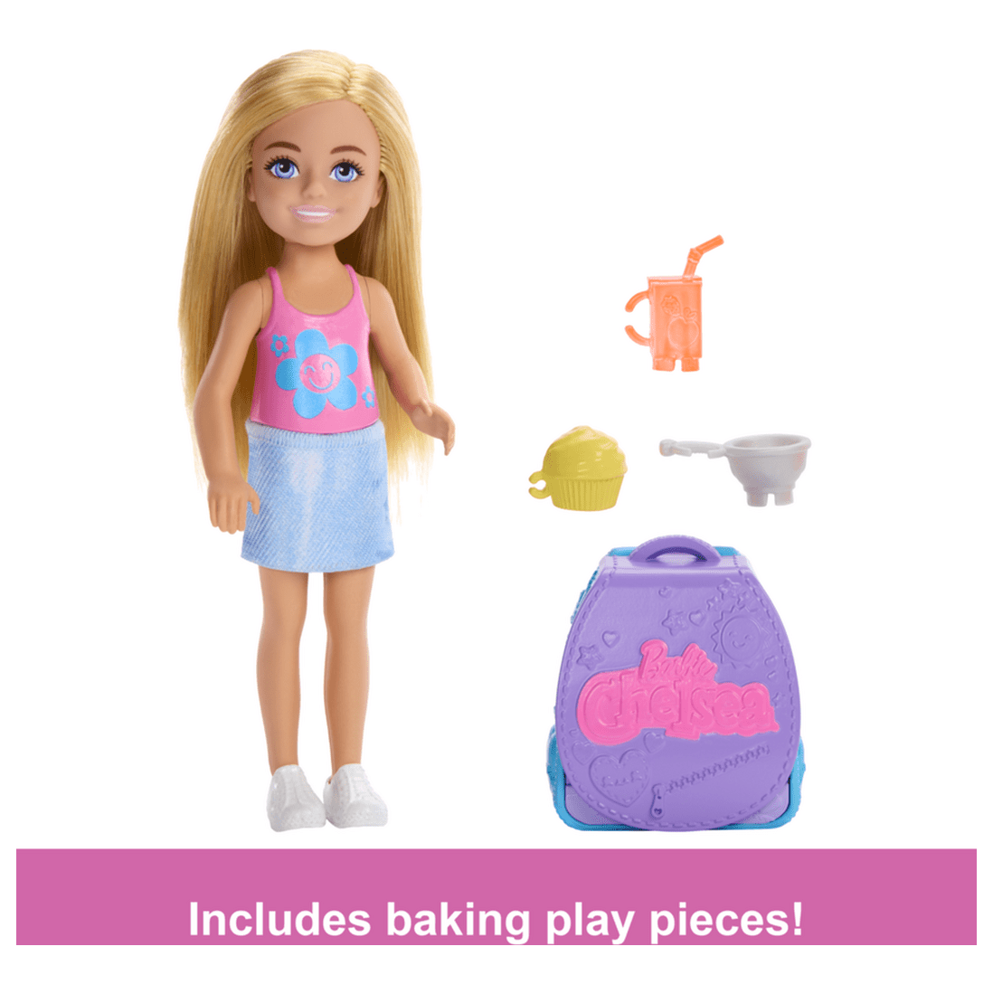 * Barbie Chelsea Backpack Playset and Doll 194735258567