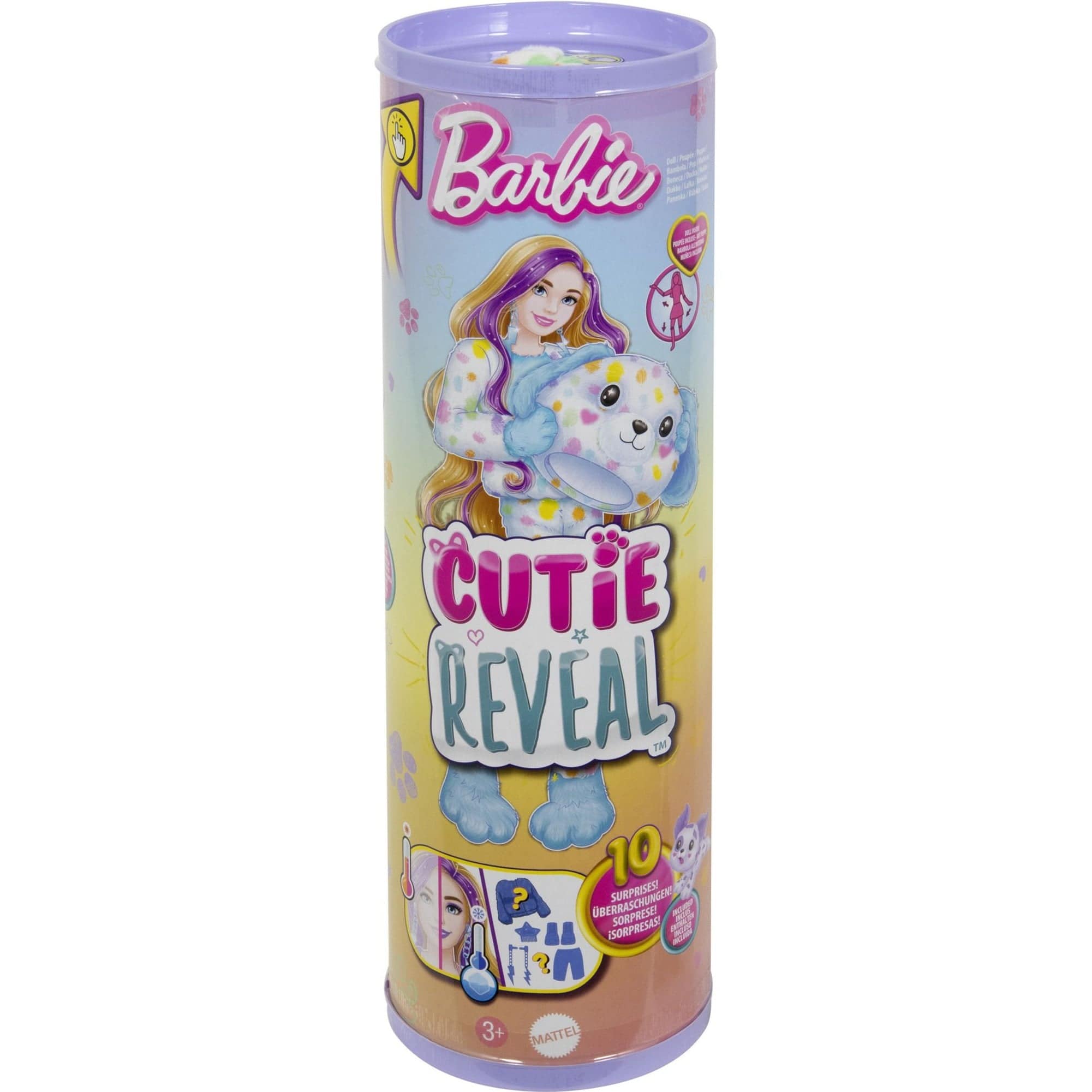 Barbie Cutie Reveal - Colour Dream Series -Puppy 194735178636
