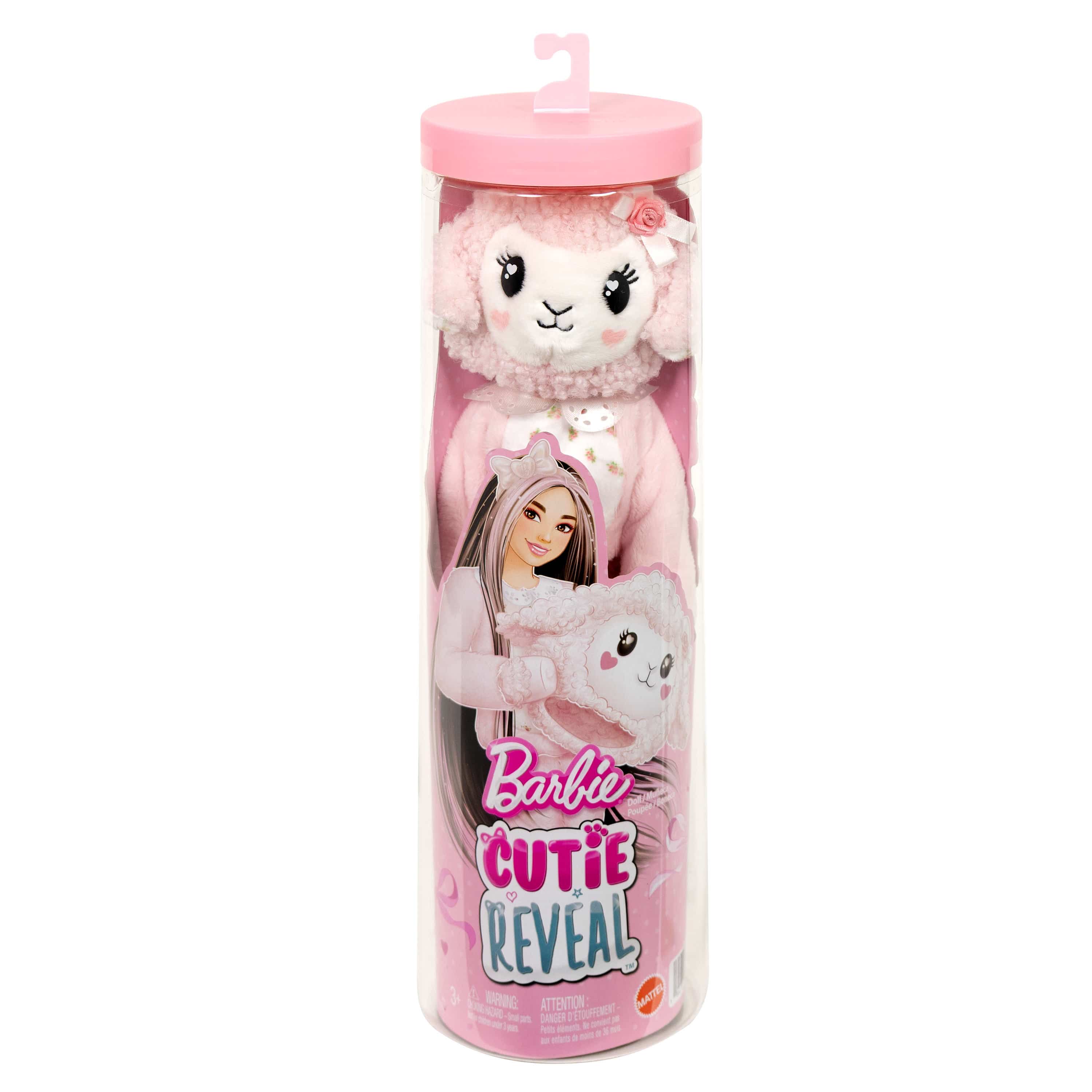 * Barbie Cutie Reveal Doll: Sweet Bows Pink Lamb