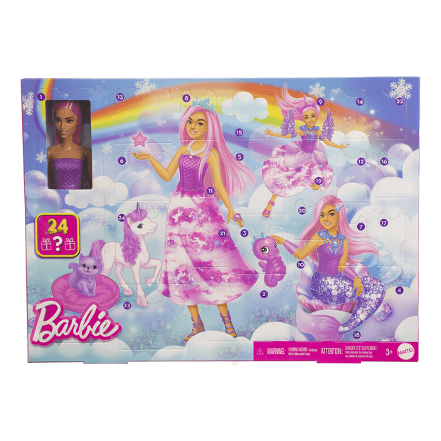 Barbie Fantasy Advent Calendar With Surprise Gifts And Accessories