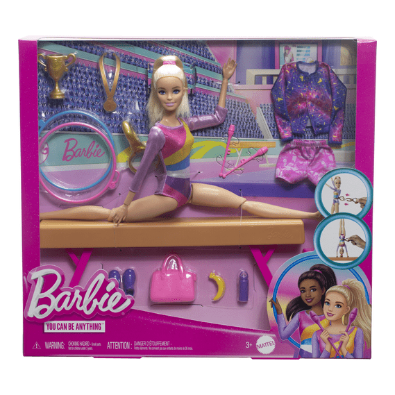 Barbie Gymnastics Playset and Doll 194735175895