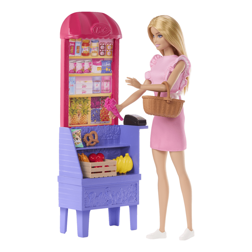 * Barbie Malibu Shopping Playset 194735275496