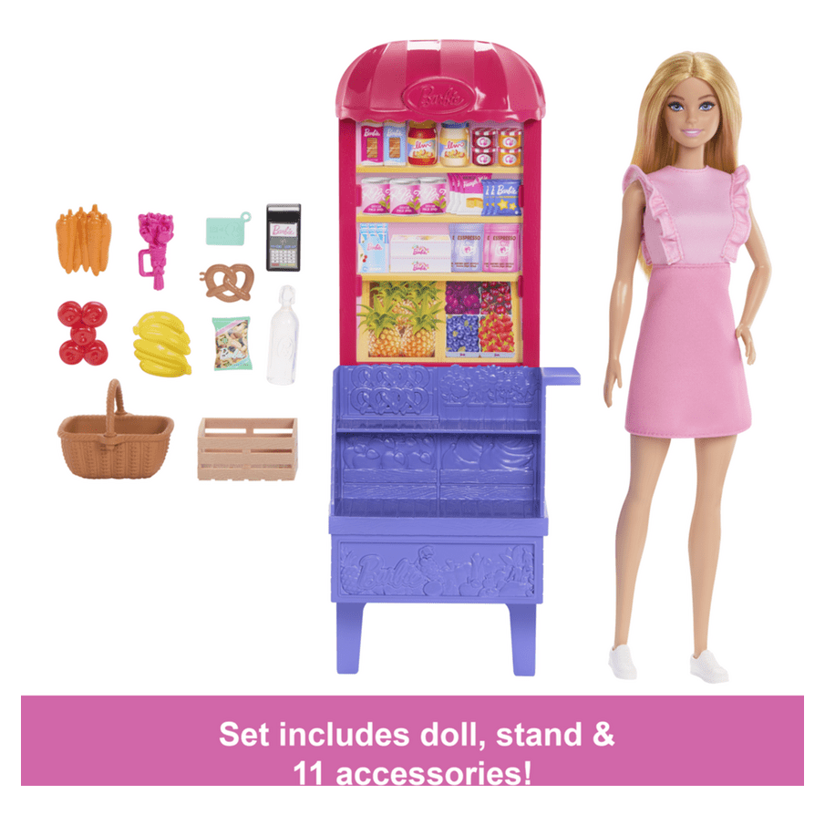 * Barbie Malibu Shopping Playset 194735275496