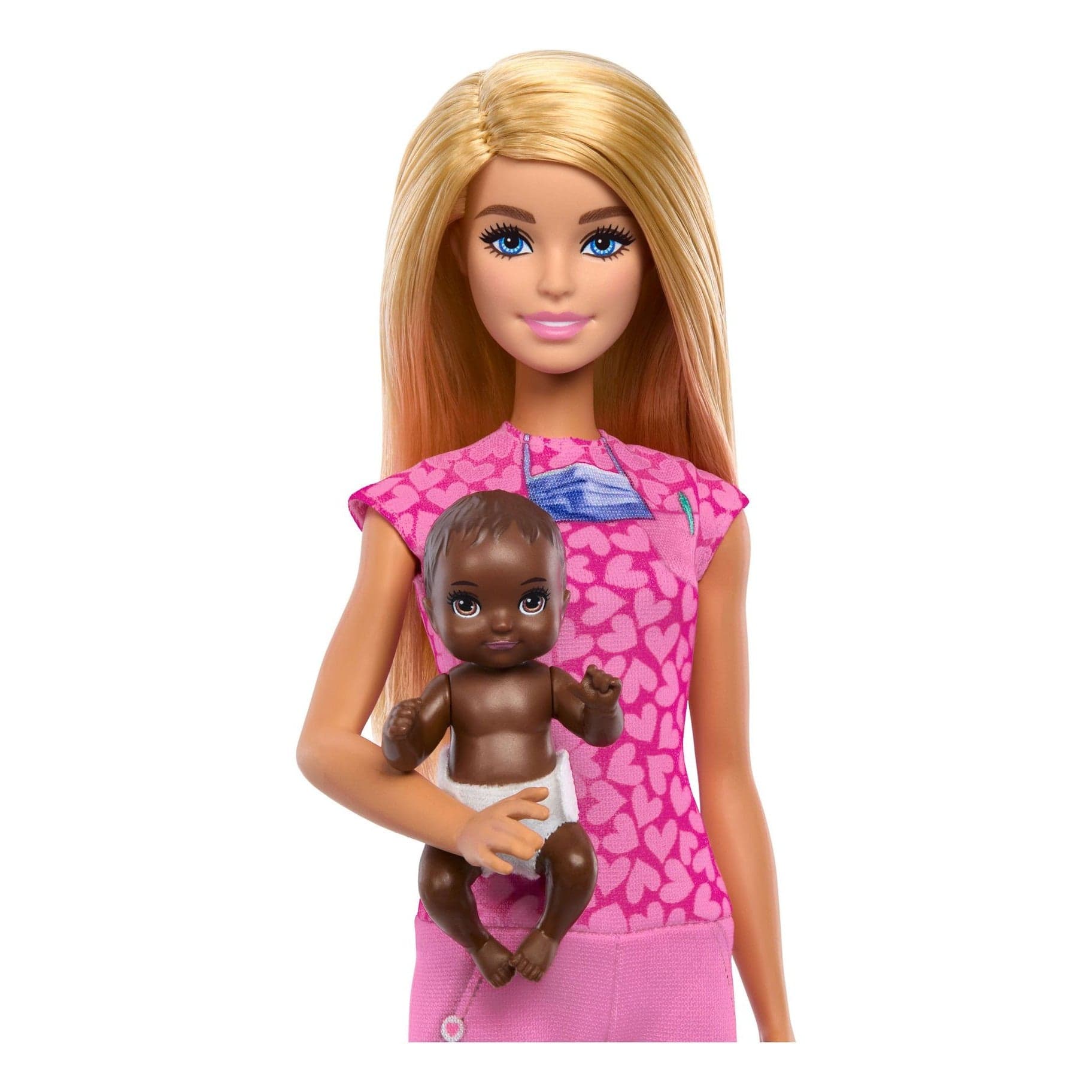 * Barbie Nuturing Baby Doctor Playset 194735275274