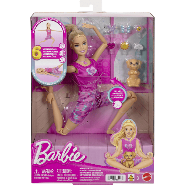 * Barbie Style Wellness Meditation Doll