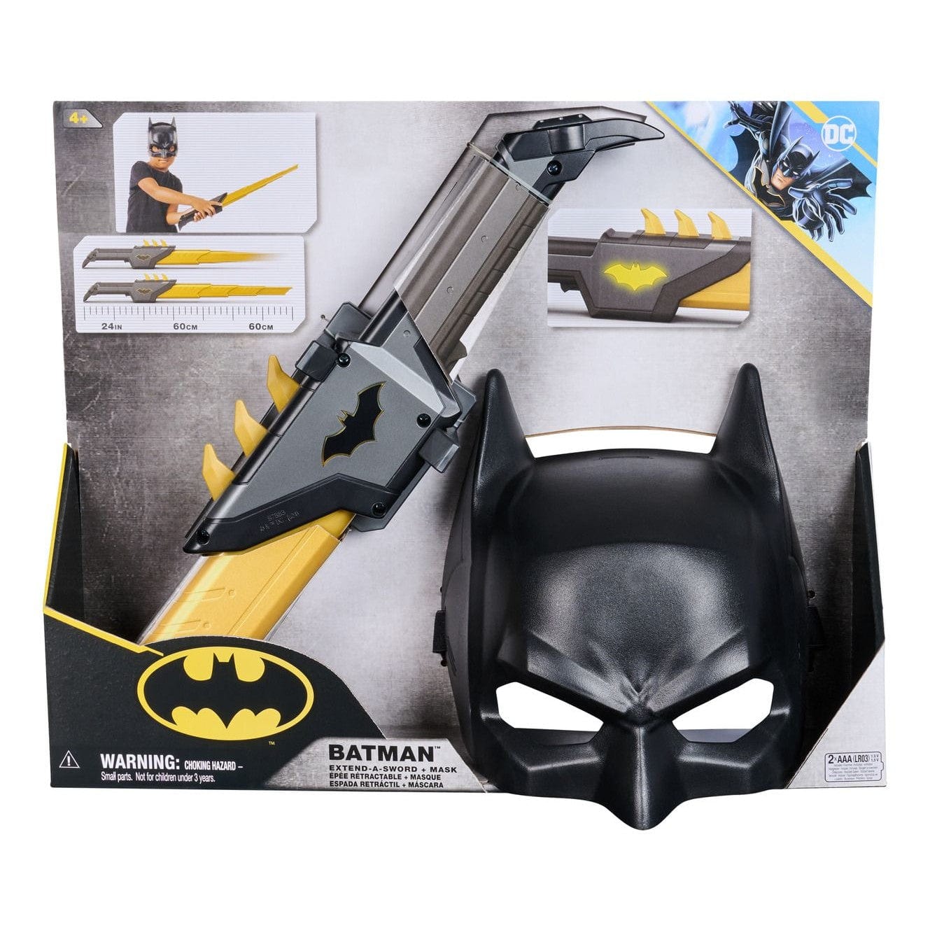 Batman Feature Sword and Mask 681147035492
